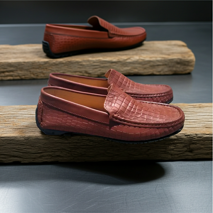 "Loafer Shoes Genuine Leather" alt="casual shoes"