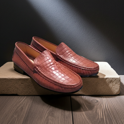 "Loafer Shoes Genuine Leather" alt="casual shoes"
