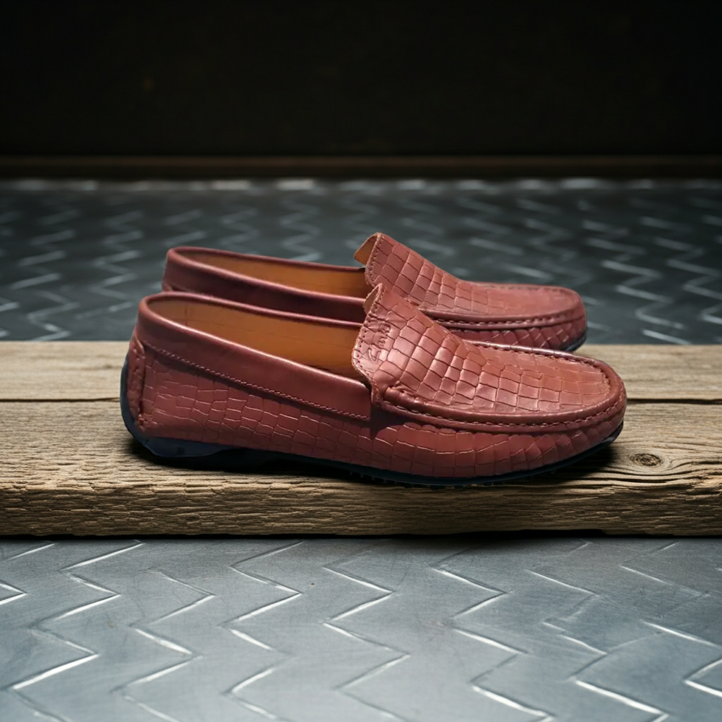 "Loafer Shoes Genuine Leather" alt="casual shoes"