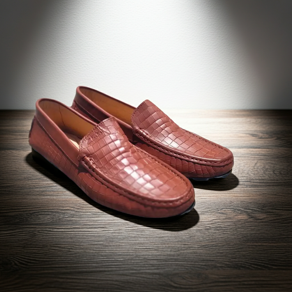"Loafer Shoes Genuine Leather" alt="casual shoes"