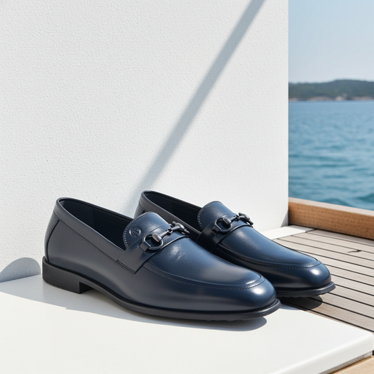 "Men Loafer Shoes Genuine Leather " alt="Loafer Shoes" alt="Casual Shoes"