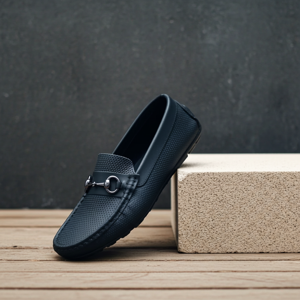 "Loafer Shoes Genuine Leather" alt="casual shoes"