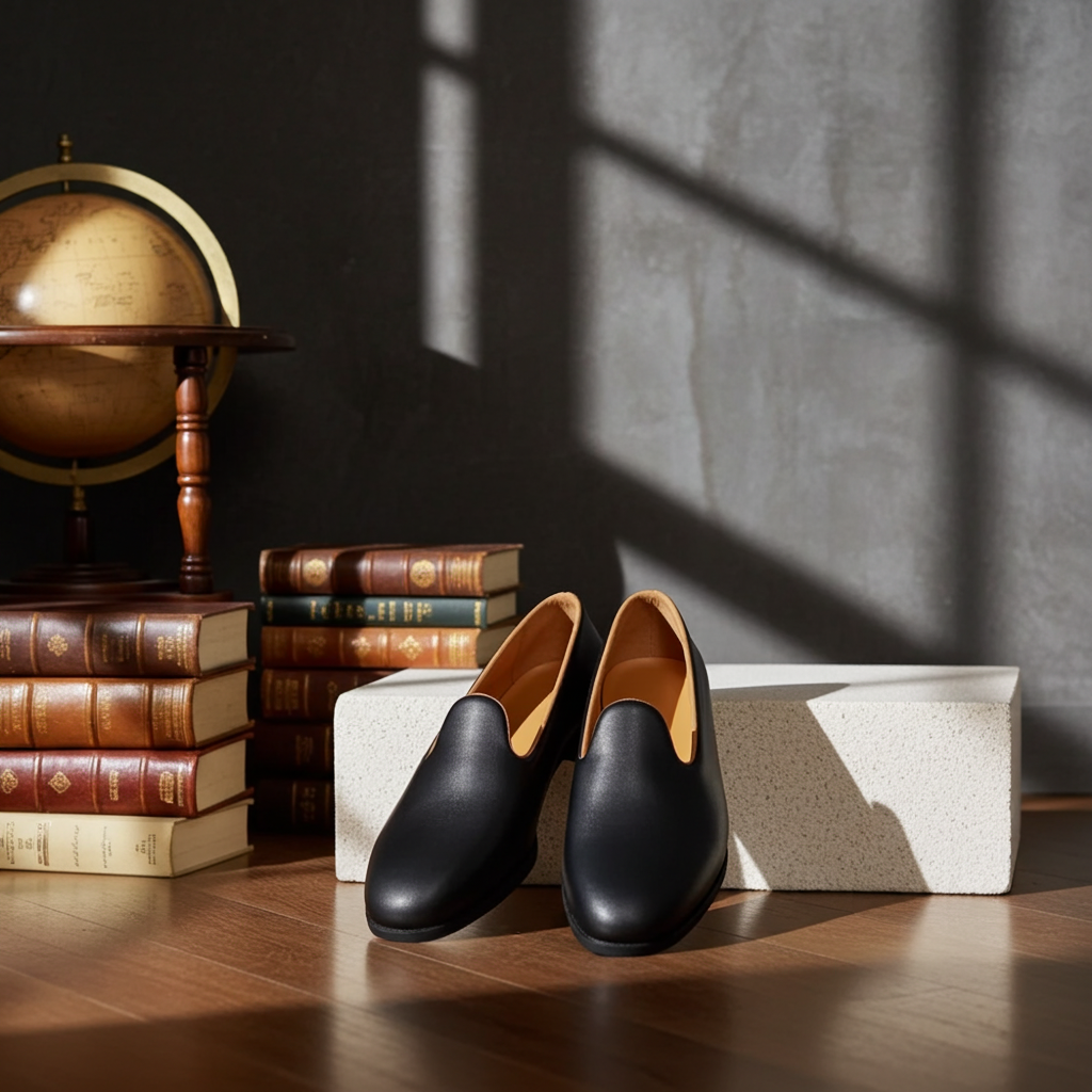 "Loafer shoes PU Black" alt="Loafer" 