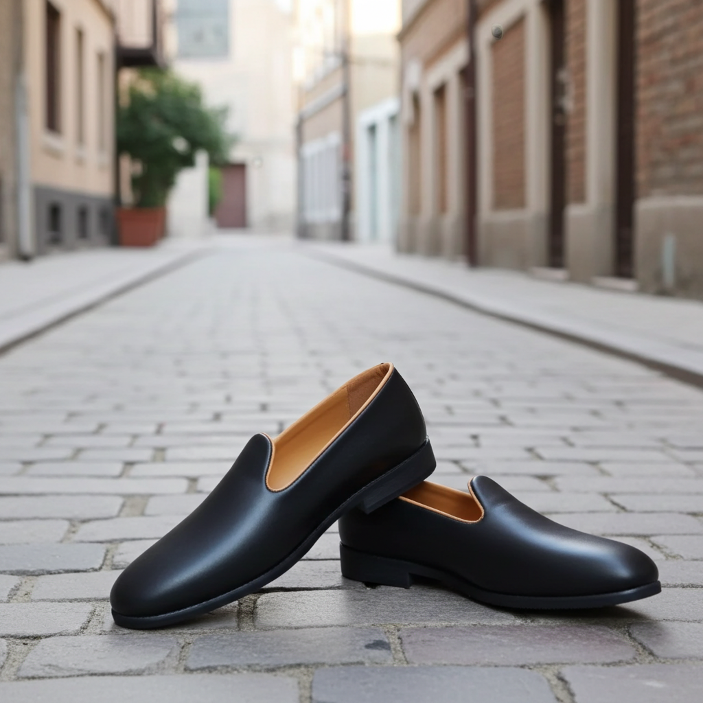 "Loafer shoes PU Black" alt="Loafer" 
