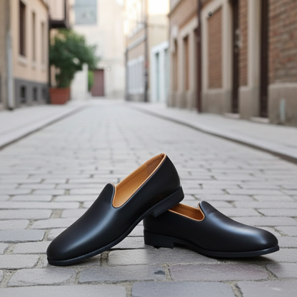 "Loafer shoes PU Black" alt="Loafer" 