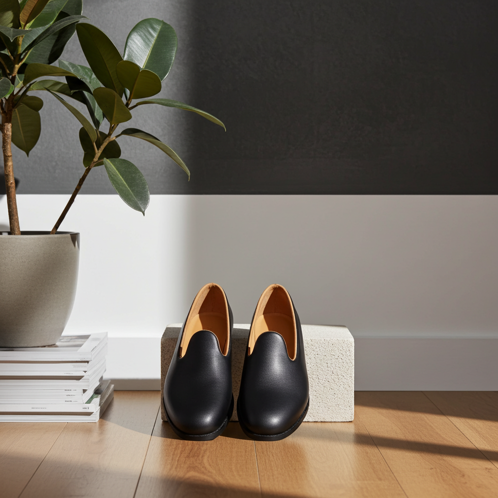 "Loafer shoes PU Black" alt="Loafer" 
