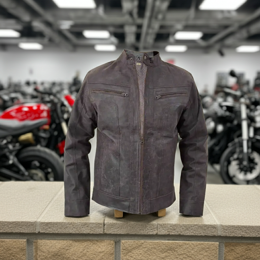 "Leather Jacket" alt="Men Leather Jacket" 